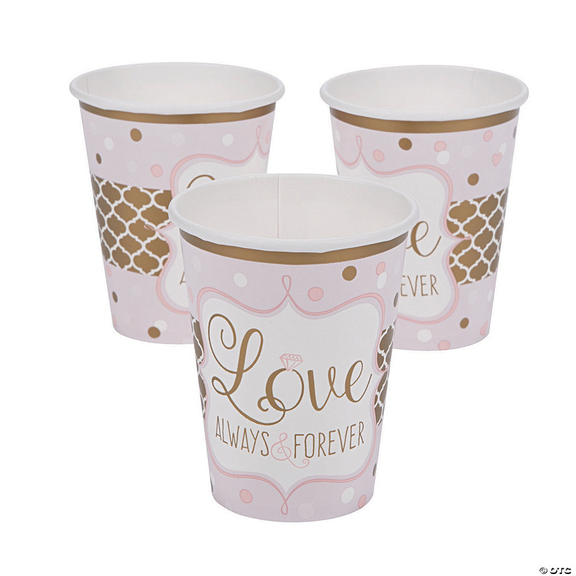 Sparkling Wedding Paper Cups Discontinued