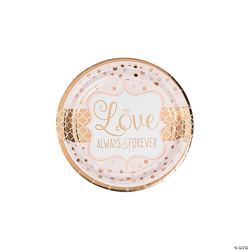 wedding paper plates