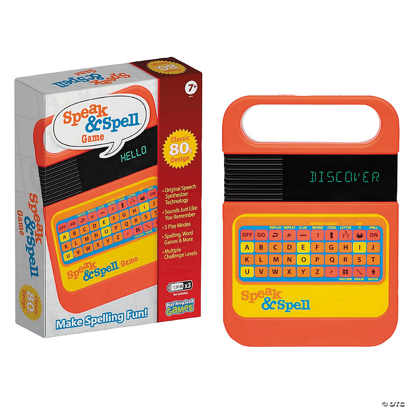 Speak &amp; Spell Electronic Game Image