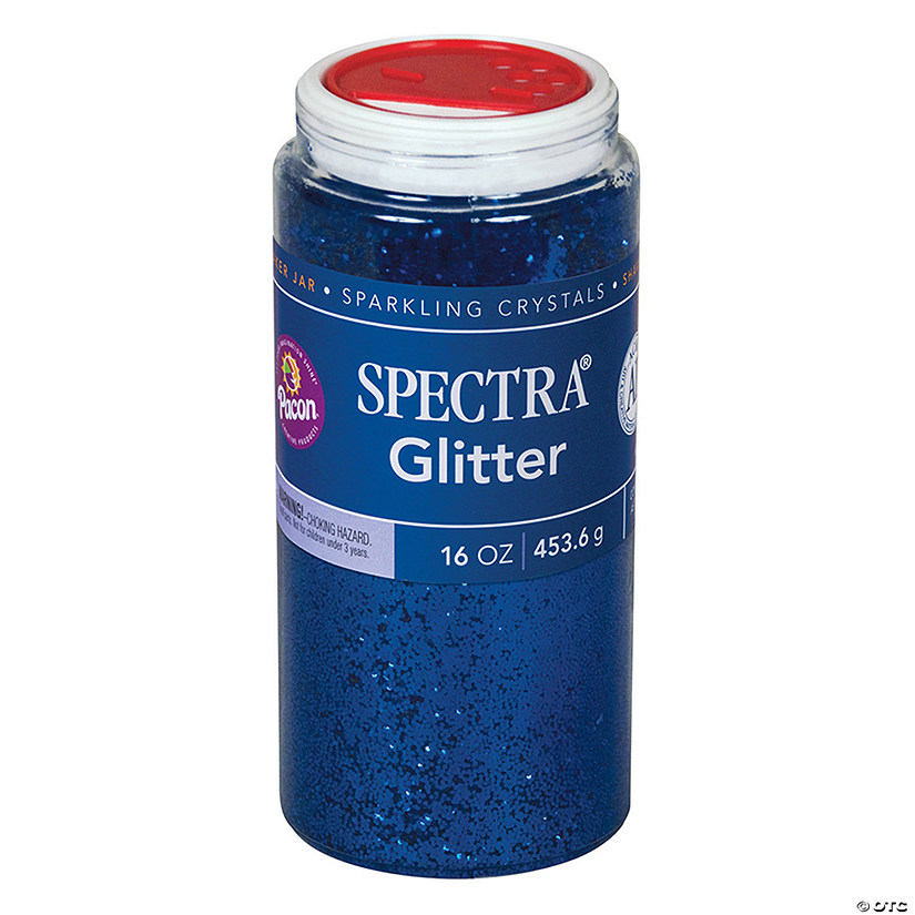 Spectra Glitter, Blue, 1 lb., 1 Jar Image