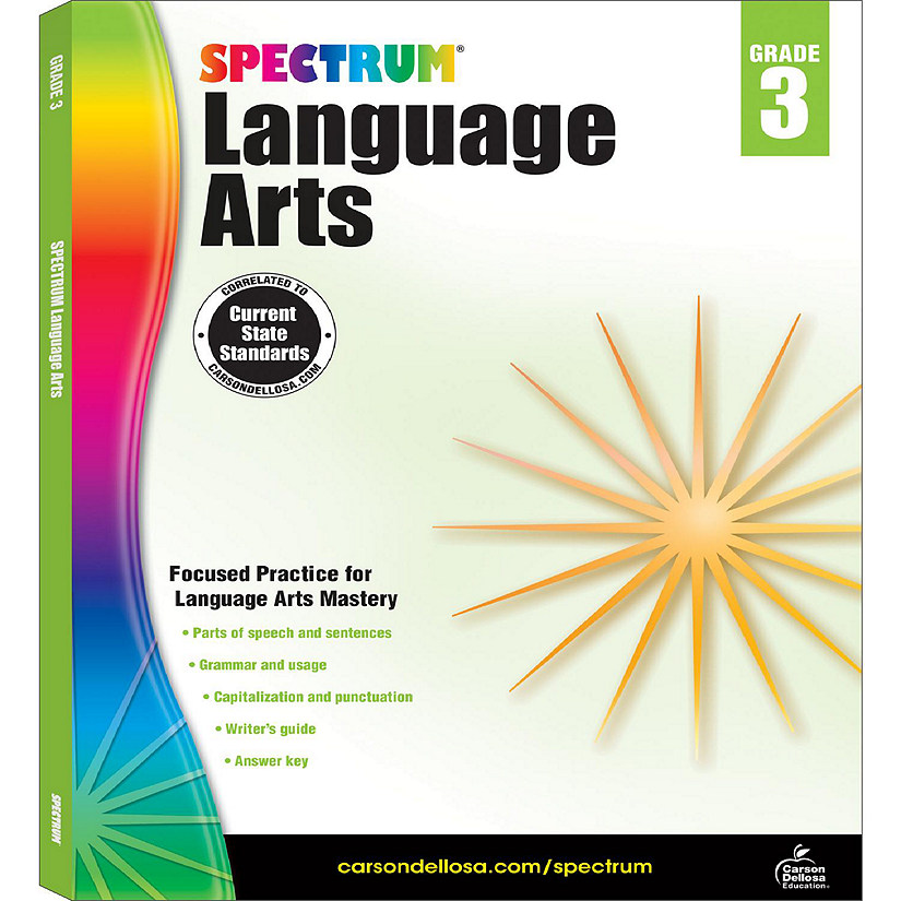 Spectrum Language Arts, Grade 3 Image
