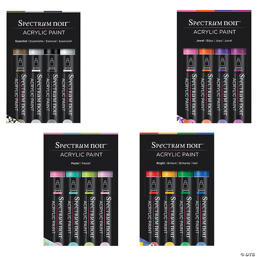 Spectrum Noir™ Acrylic Paint Marker Kit 16 Pc. Oriental Trading