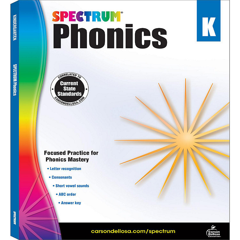 Spectrum Phonics, Grade K Image