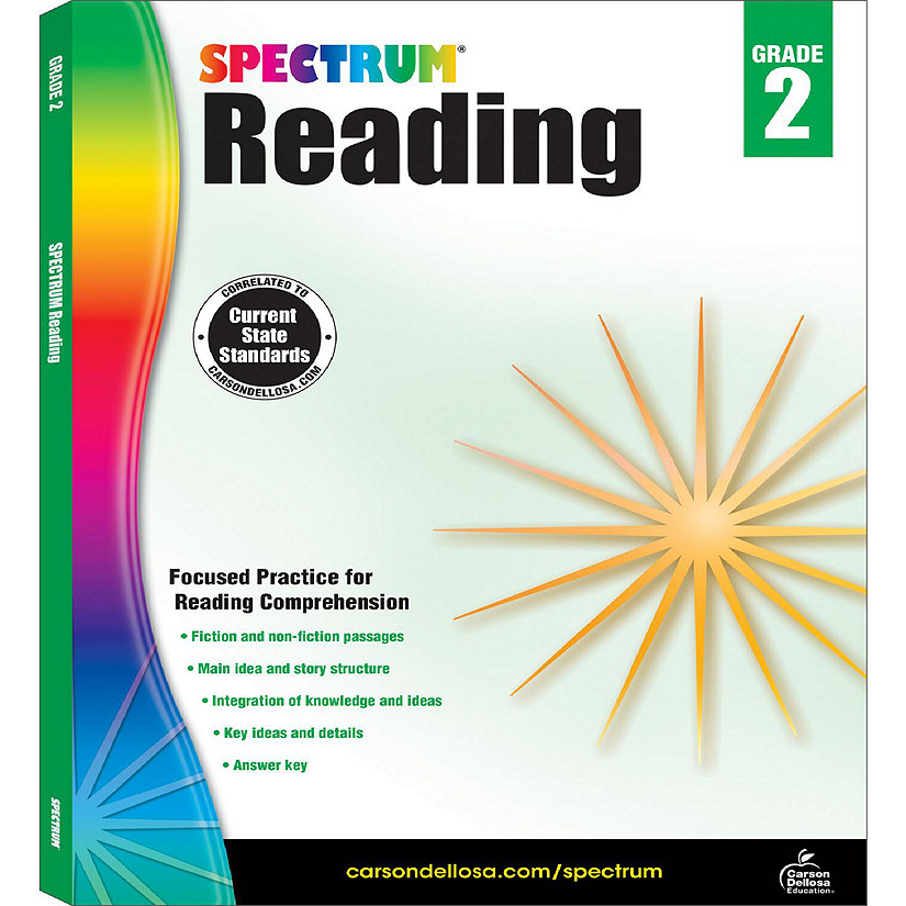 Spectrum Reading Workbook, Grade 2 Image