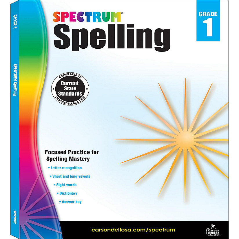 Spectrum Spelling, Grade 1 Image