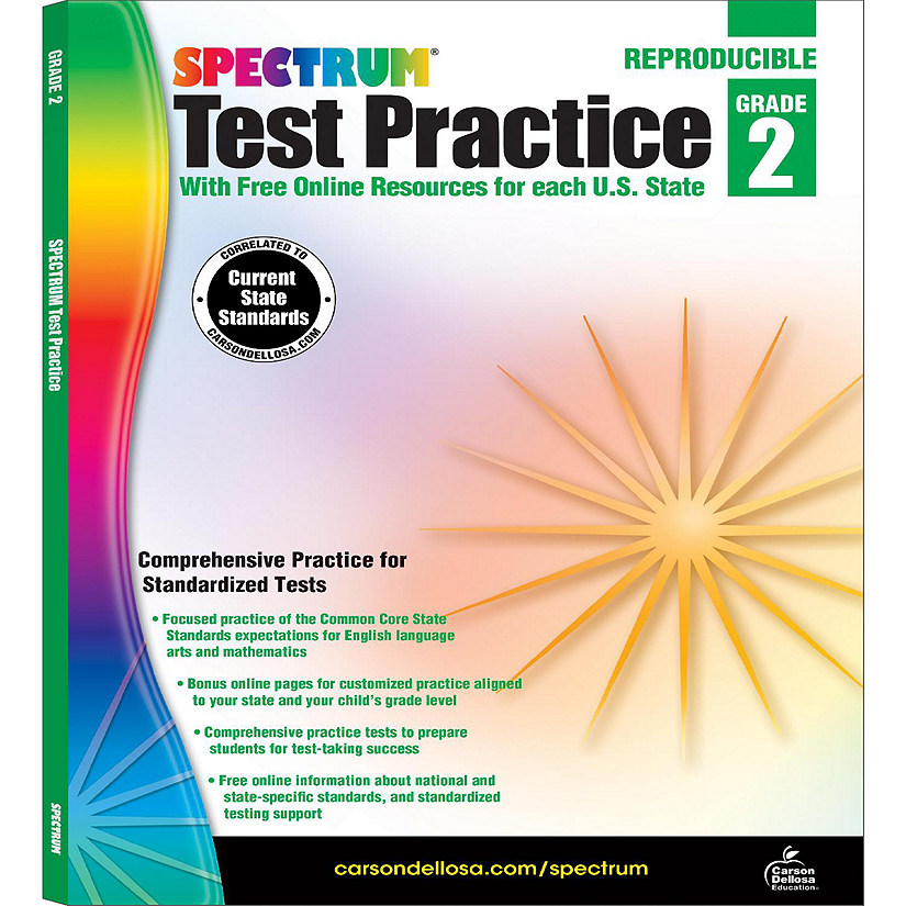 Spectrum Test Practice, Grade 2 Image