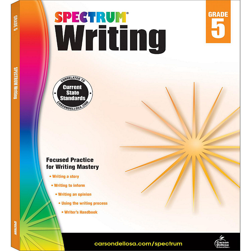 Spectrum Writing, Grade 5 Image