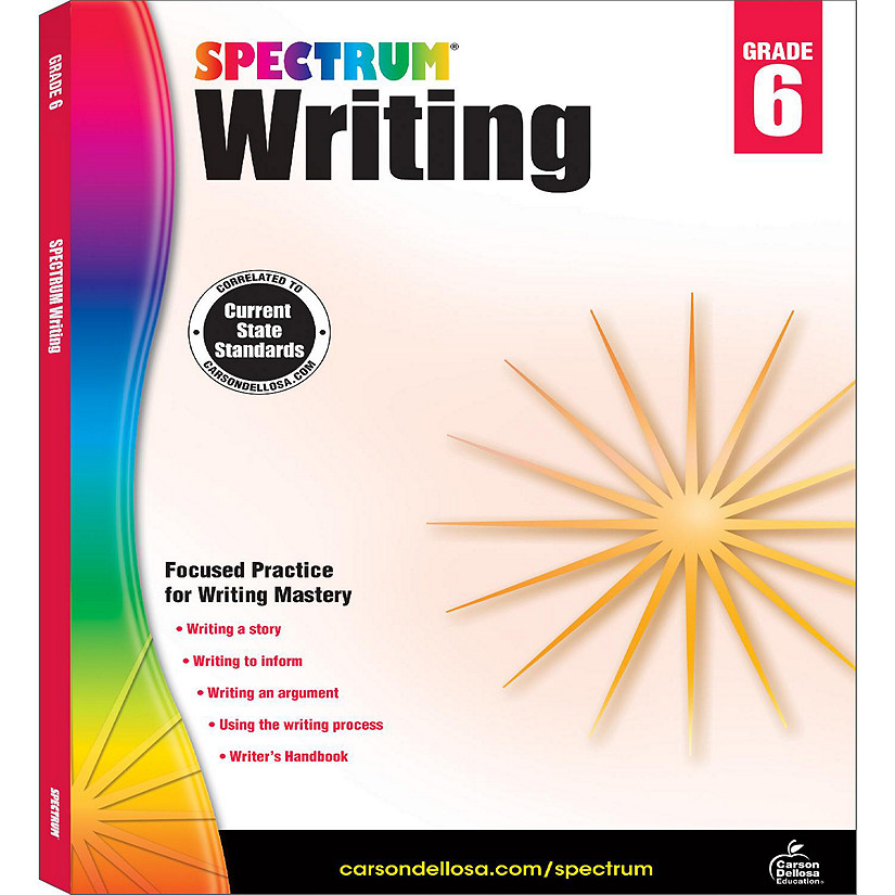 Spectrum Writing, Grade 6 Image