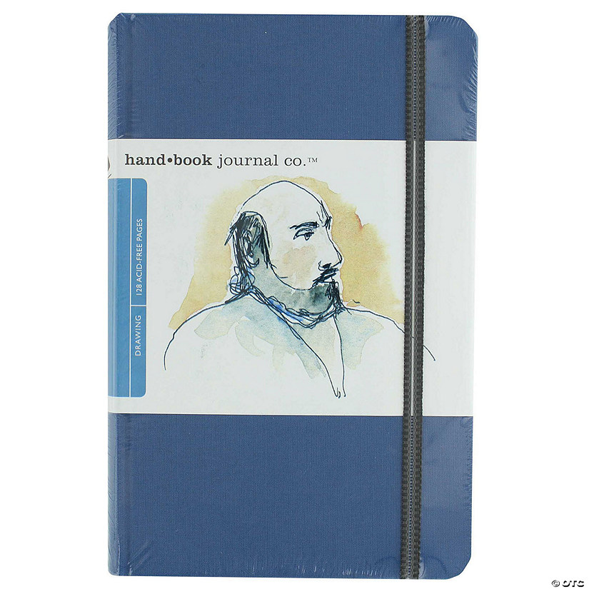 Speedball Hand Book Portrait Journal 5.5"x 8.25" Ultramarine Blue Image
