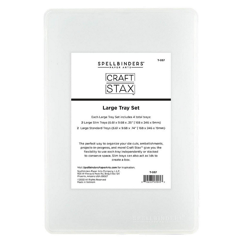Spellbinders Craft Stax Tray Set-Large Image