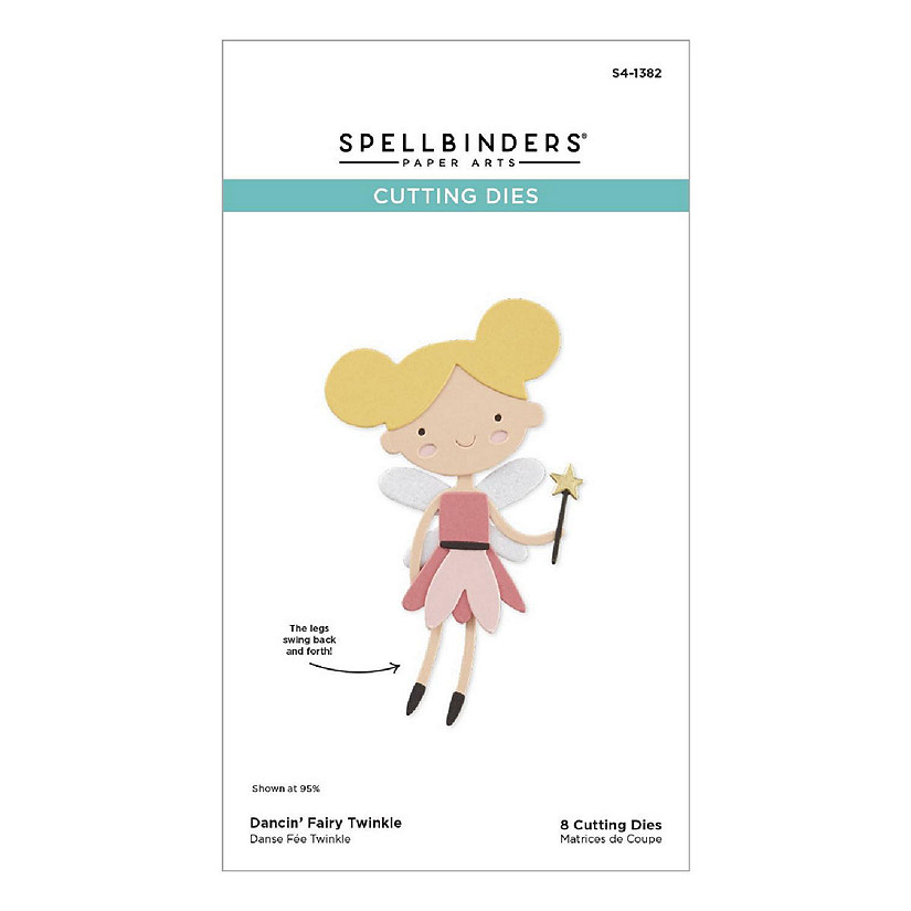 Spellbinders Etched Dies From Storytelling-Dancin' Fairy Twinkle Image