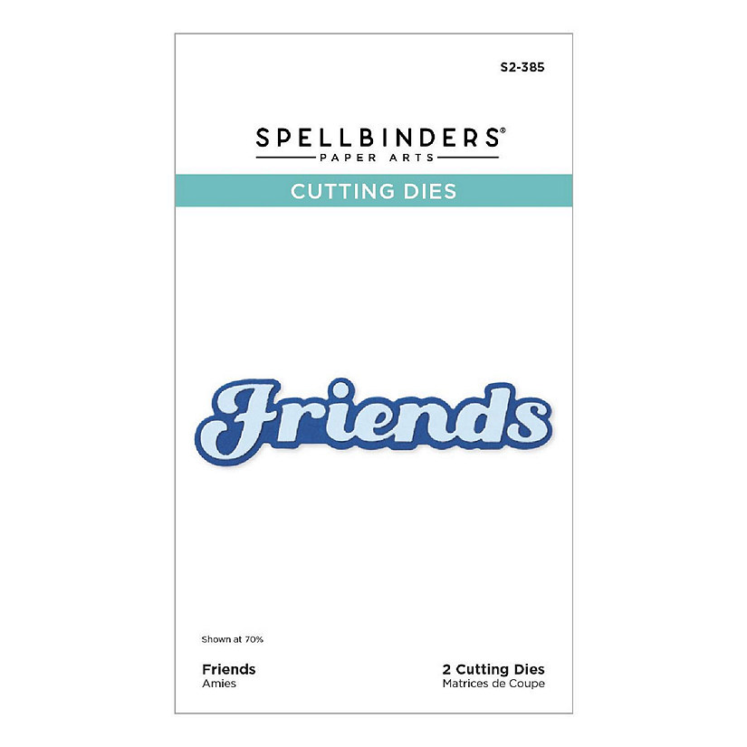 Spellbinders Etched Dies From Storytelling-Friends Image