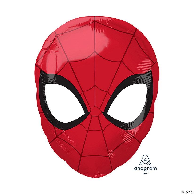 Spider-Man&#8482; Mask 17" Mylar Balloon Image