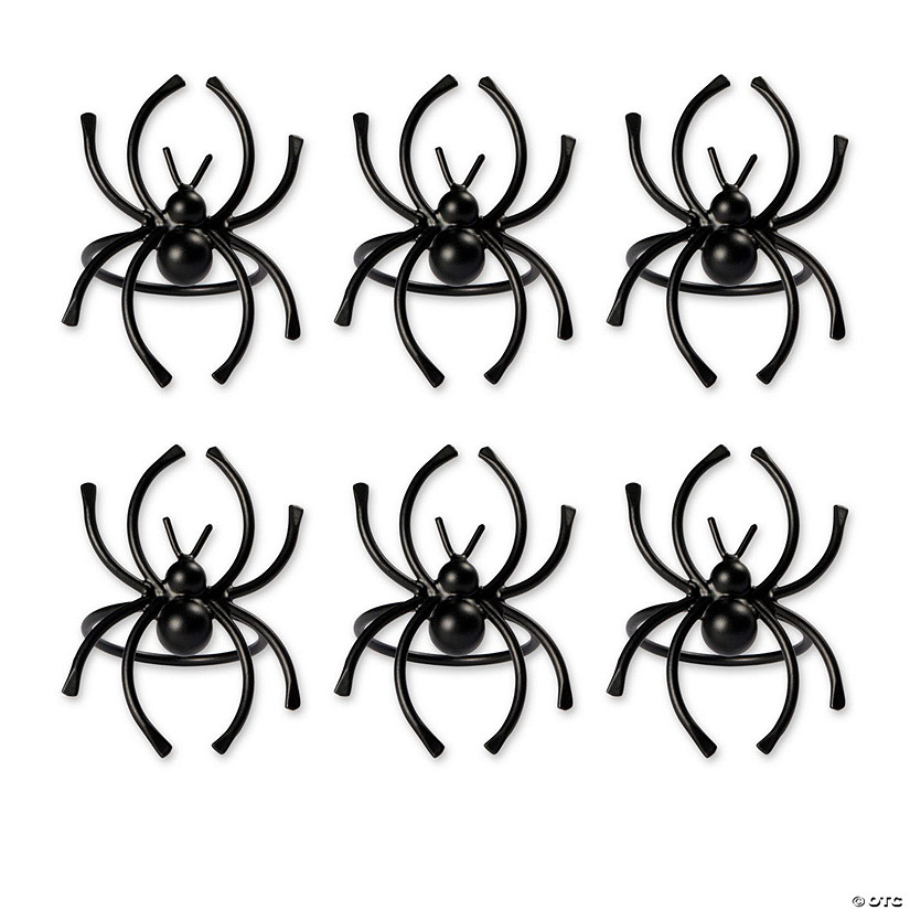 Spider Napkin Ring (Set Of 6) Image