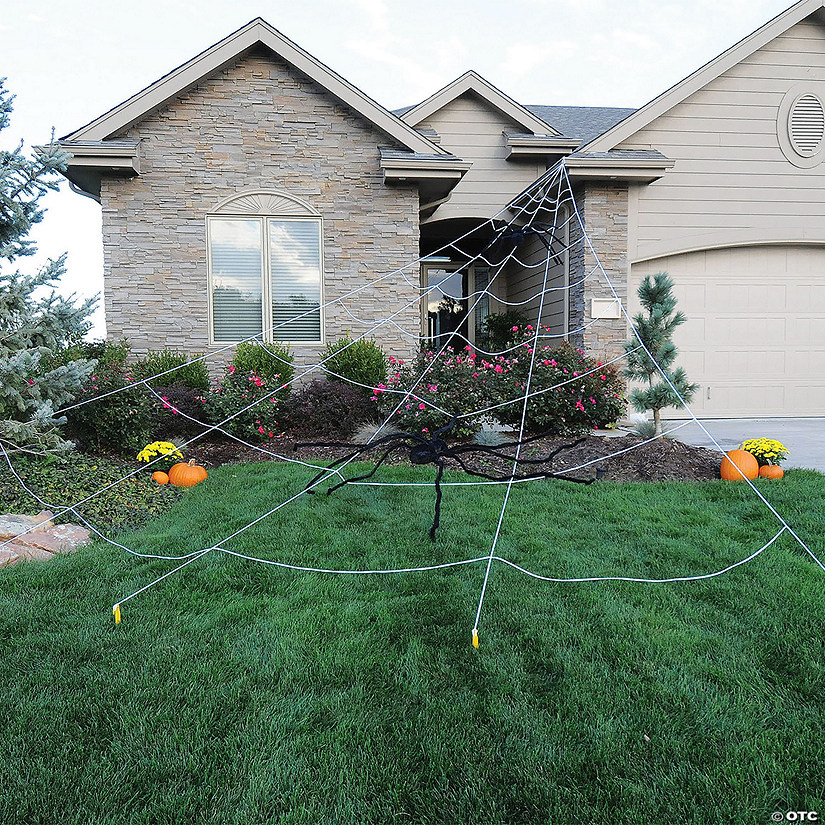 Spider Yard Web Light-Up LED Image
