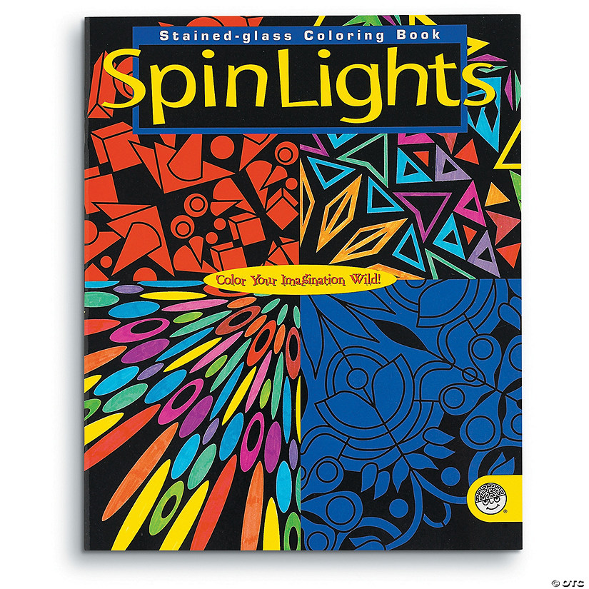 SpinLights Coloring Book Image