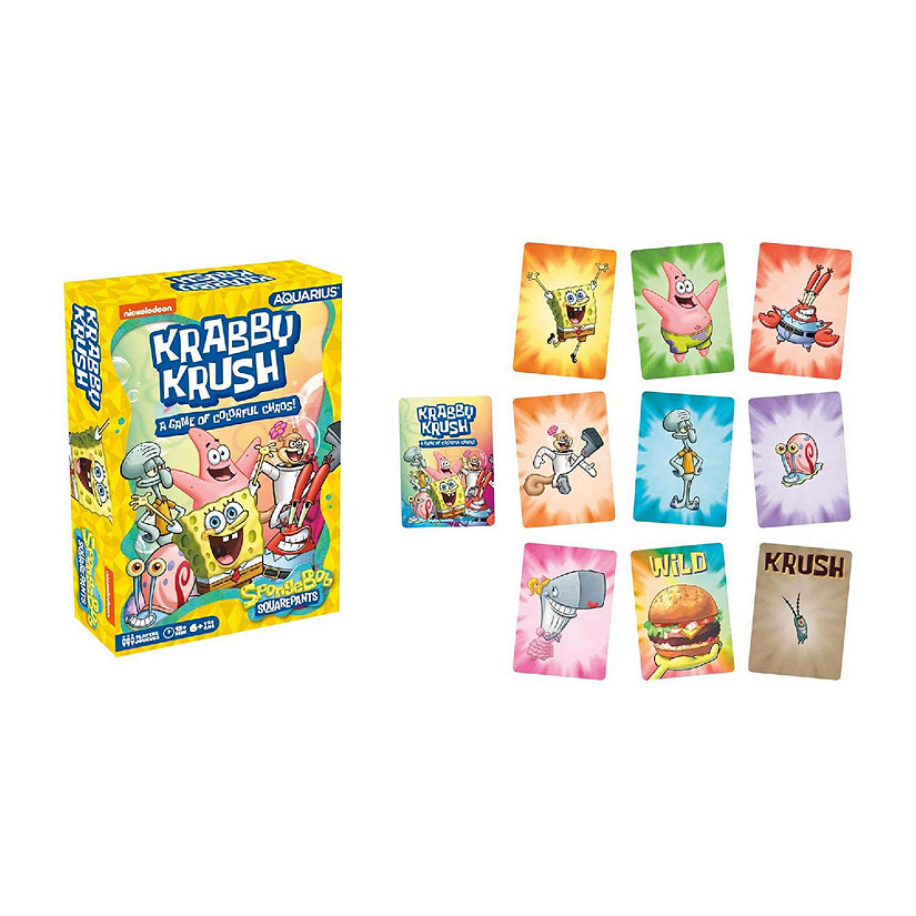 SpongeBob Krabby Krush Card Game Image