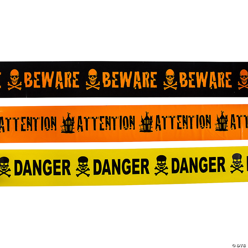 Spooky Caution Party Tape Image