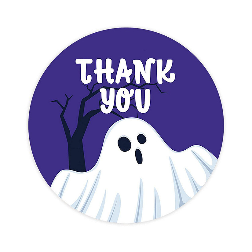 Spooky Ghost Halloween TY 2in 40pk Image