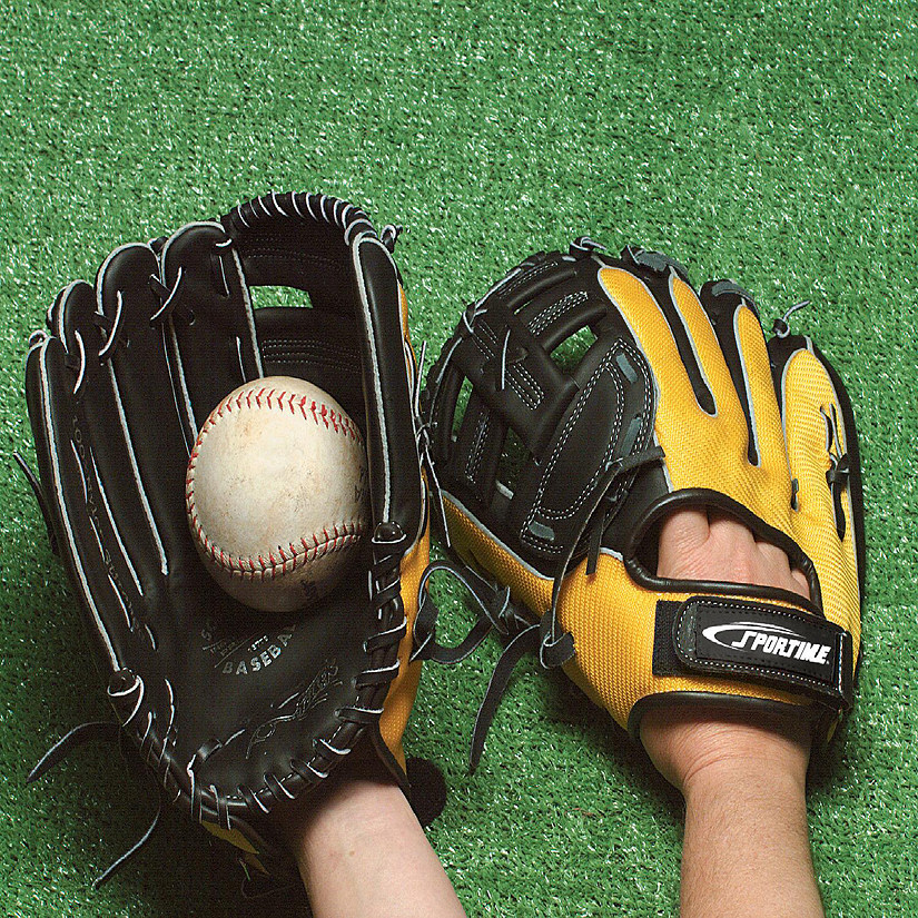 Sportime Yeller Right-Handed Thrower Baseball Glove, Adult, Ages 16 and Up Image