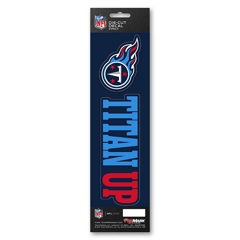 Tennessee Titans Team Slogan Decal