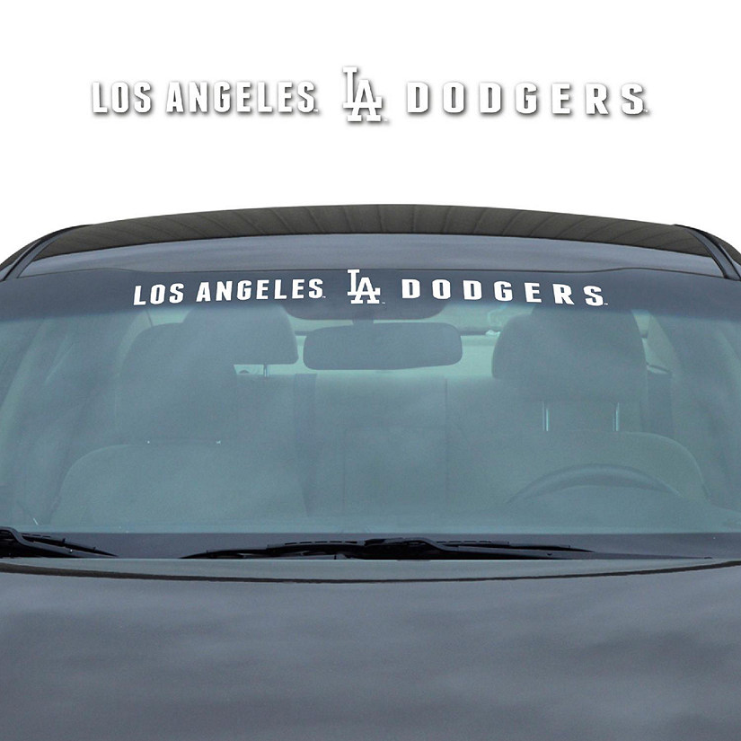 Los Angeles Dodgers White MLB Decals