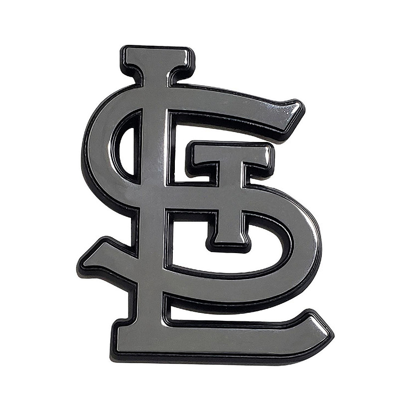 Sports Licensing Solutions LLC - MLB - St. Louis Cardinals - Chrome Emblem  - Chrome - 3 x 3.2