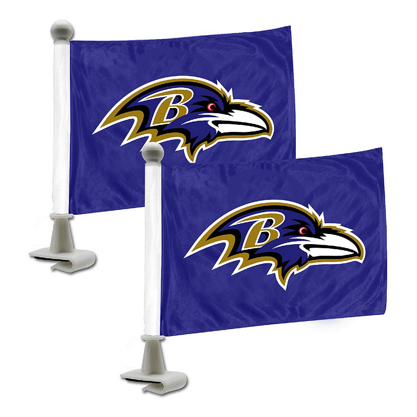 Sports Licensing Solutions LLC - NFL - Baltimore Ravens - Ambassador Flags  - Black - 4 x 6