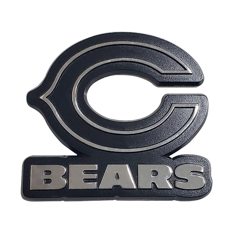 Chicago Bears Chrome 3D Car Auto Emblem (RICO)
