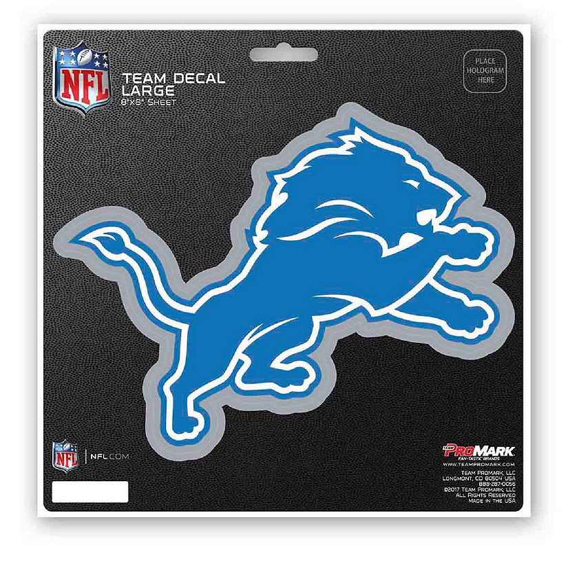 Michigan Detroit Lions Vinyl Decal