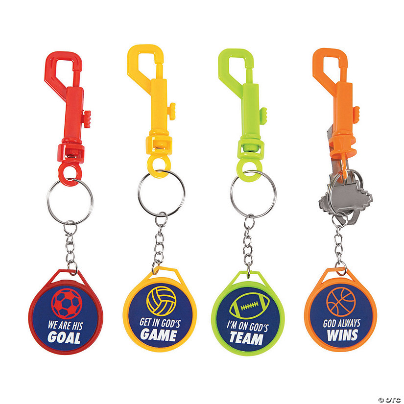 Sports VBS Backpack Clip Keychains Discontinued