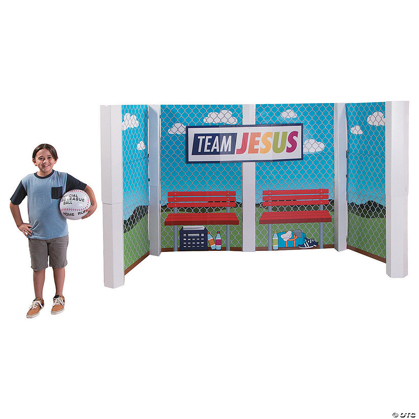 Sports VBS Large Dugout Stand-Up Image