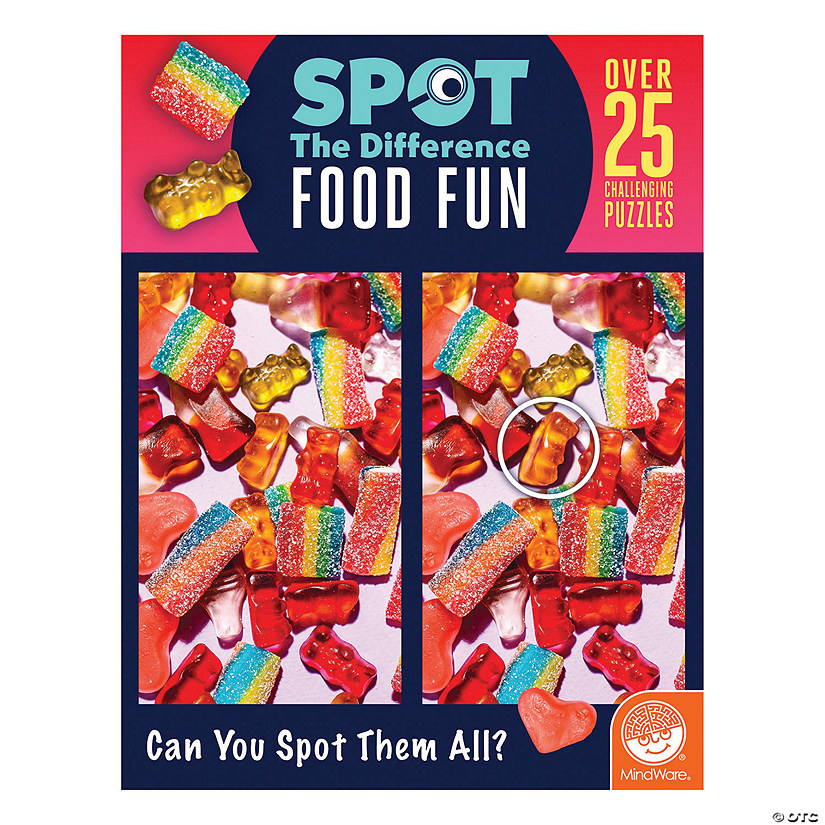 Spot the Difference Book: Food Image