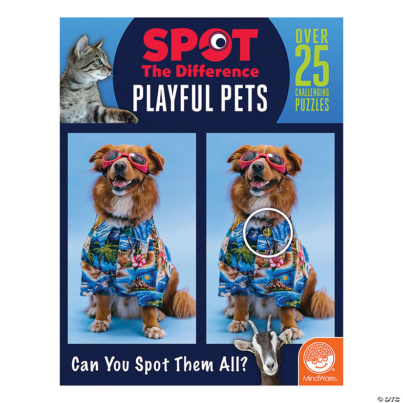 Spot the Difference Book: Pets Image