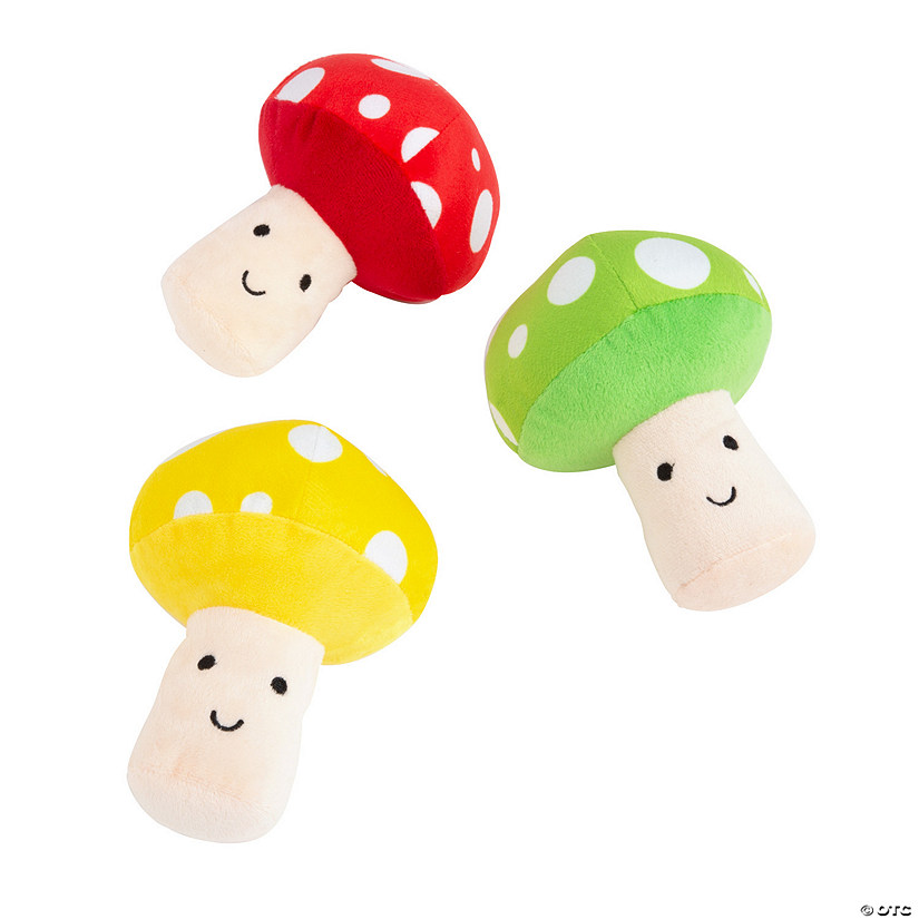 Spotted Smiling Stuffed Mushrooms - 12 Pc. Image
