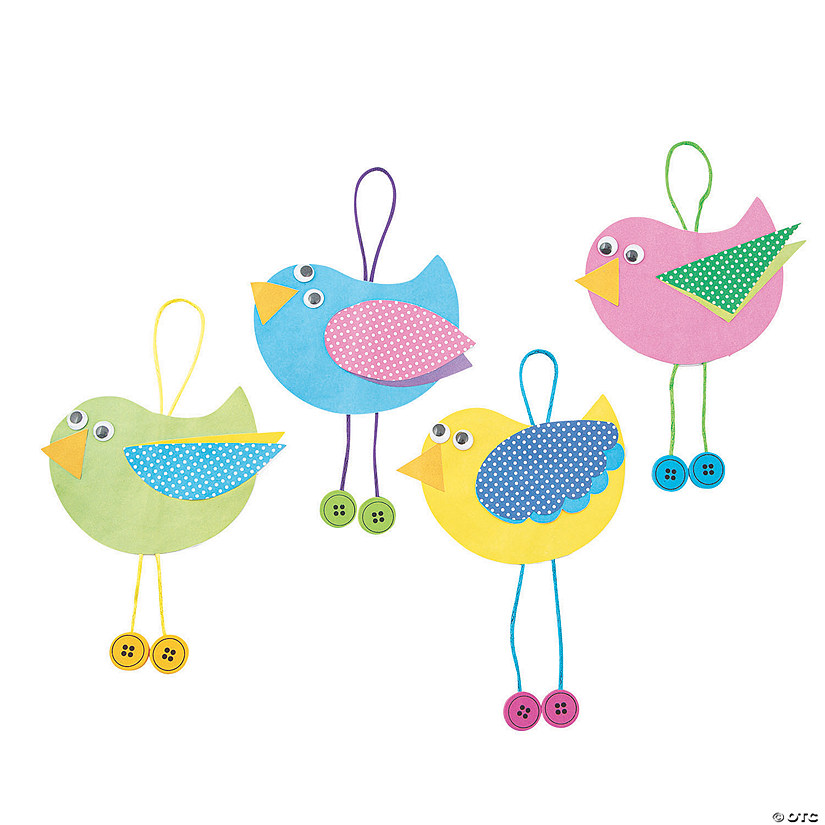 Spring Bird Ornament Craft Kit Oriental Trading