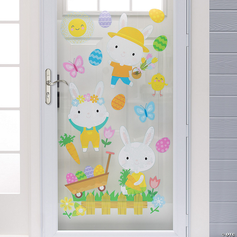 Spring Easter Window Clings - 2 Pc. Image