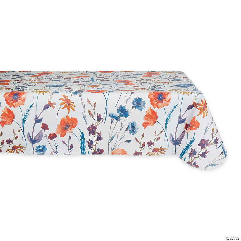 Spring Garden Vinyl Tablecloth 60X84 Image