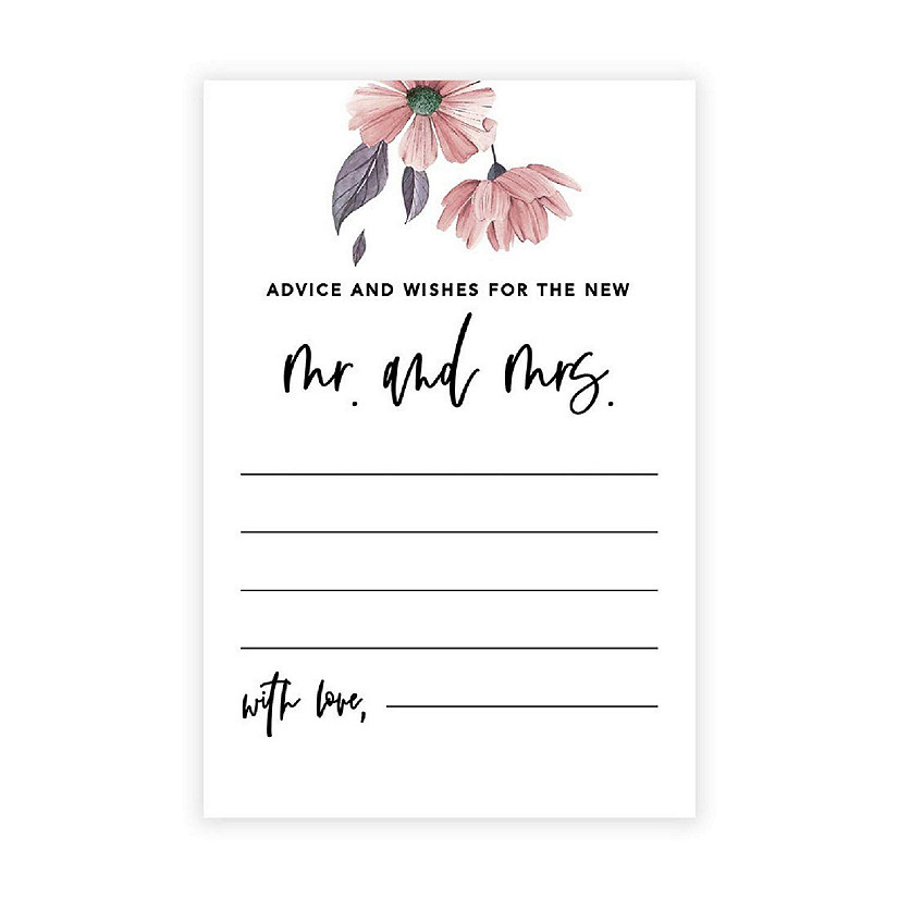 Spring Mauve Daisies Advice 4x6IN 56PC Image