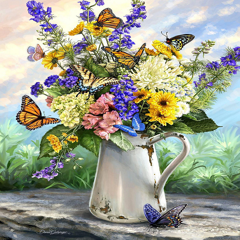 Springbok Butterfly Blossom 36 Piece Jigsaw Puzzle Image