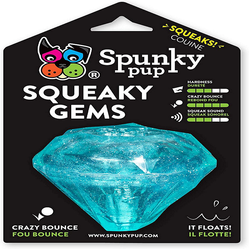 Spunky Pup Diamond Squeaker - Squeaky Gems Image