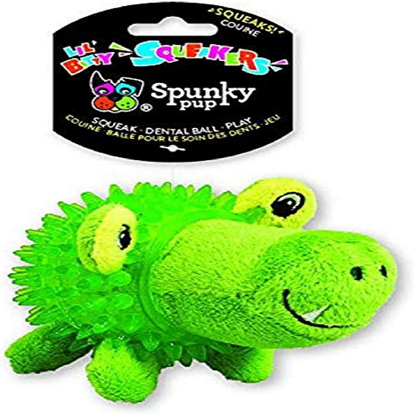 Spunky Pup Lil' Bitty Squeakers Dog Toy - Gator Image
