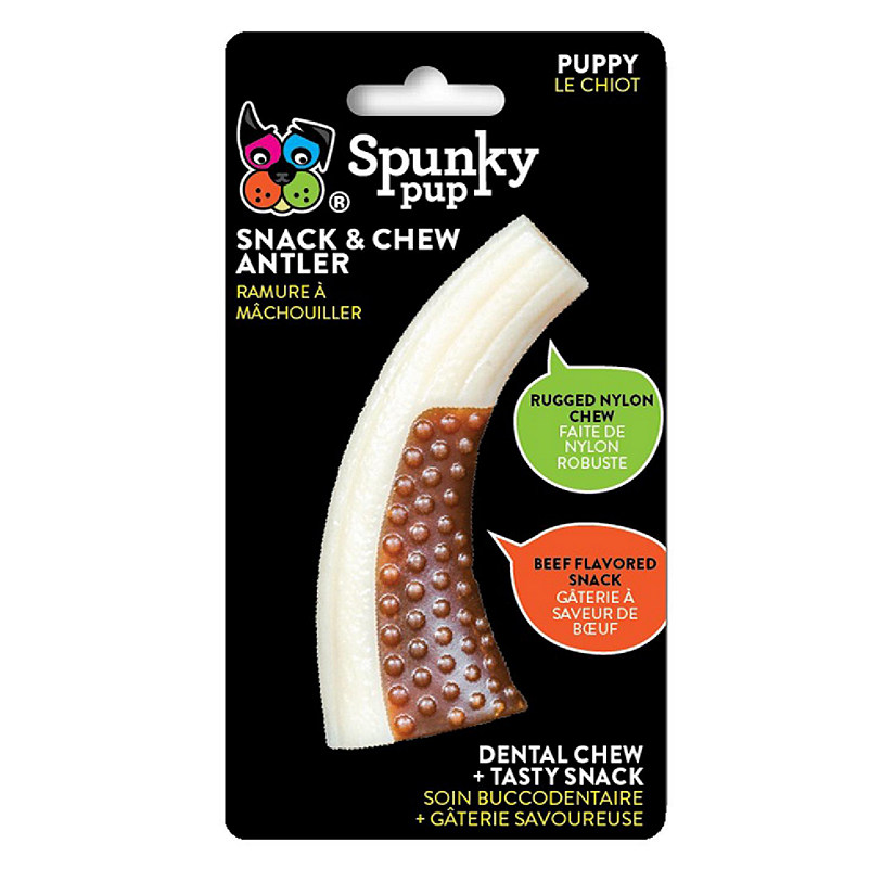 Spunky Pup Snack & Chew Antler Image