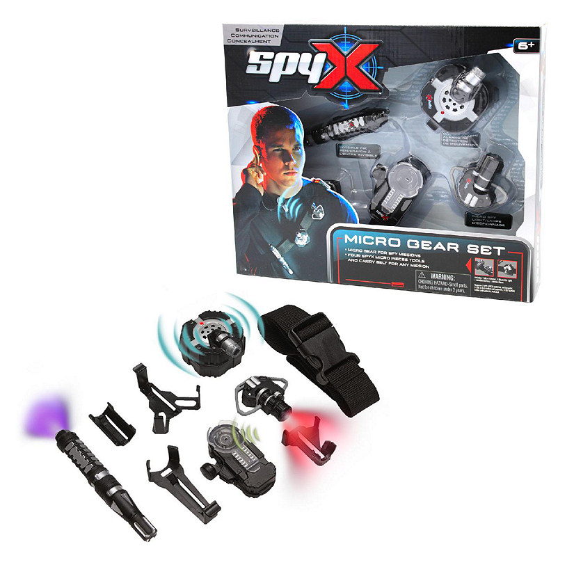 SpyX Micro Gear Set, 4pc toy set Image