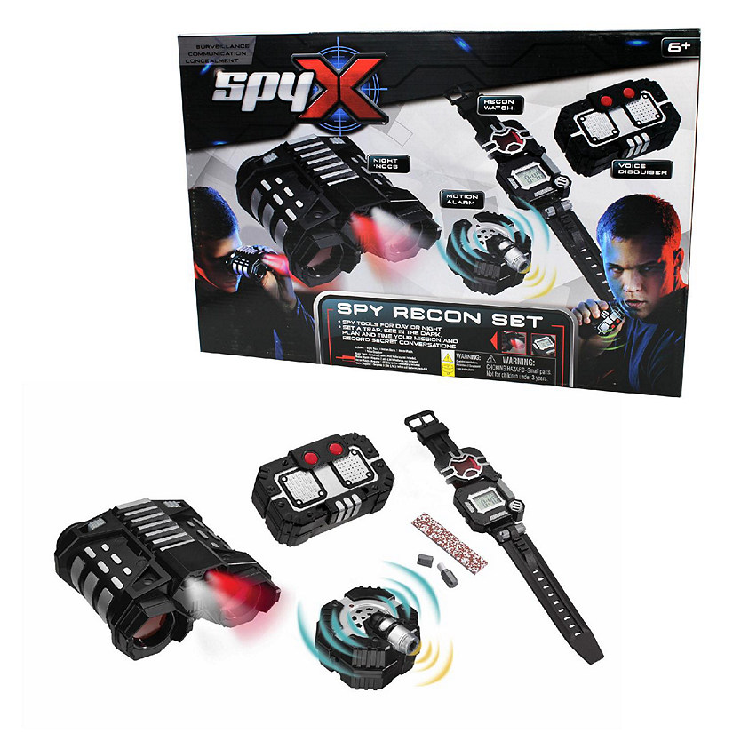 SpyX Recon Set, 4pc spy toy set Image