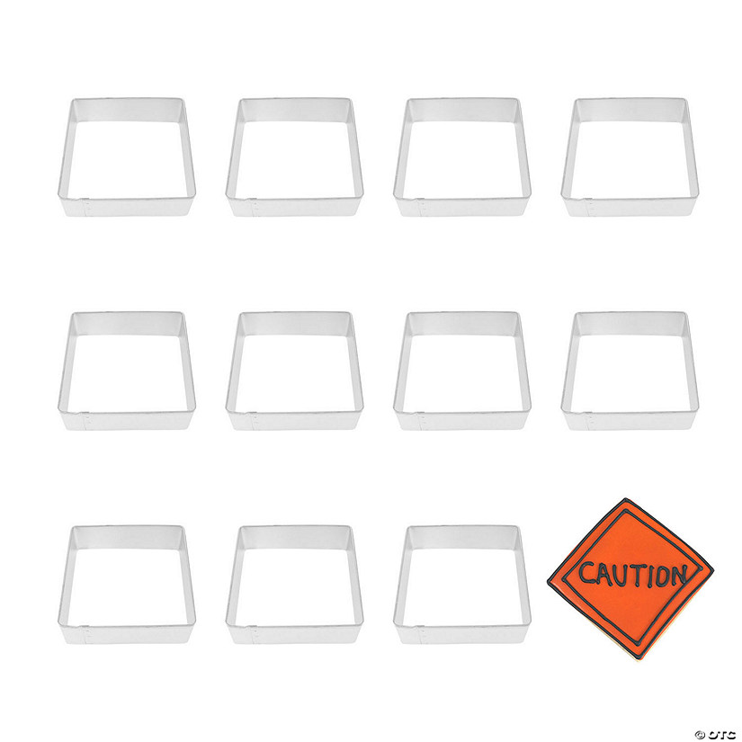Square 3" Cookie Cutters Image