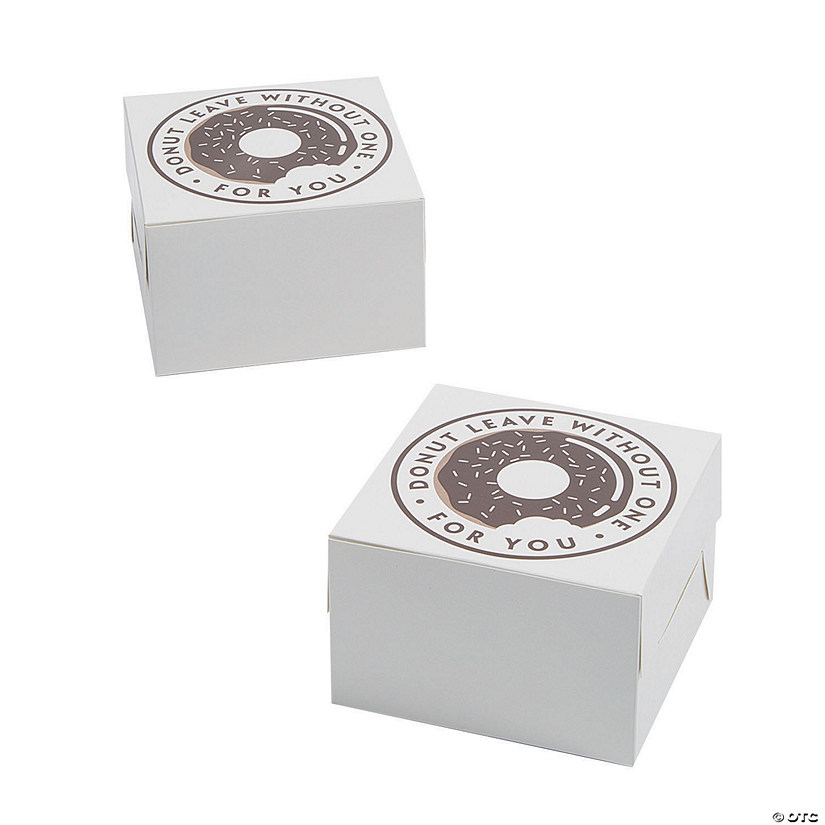 Square Donut Favor Boxes