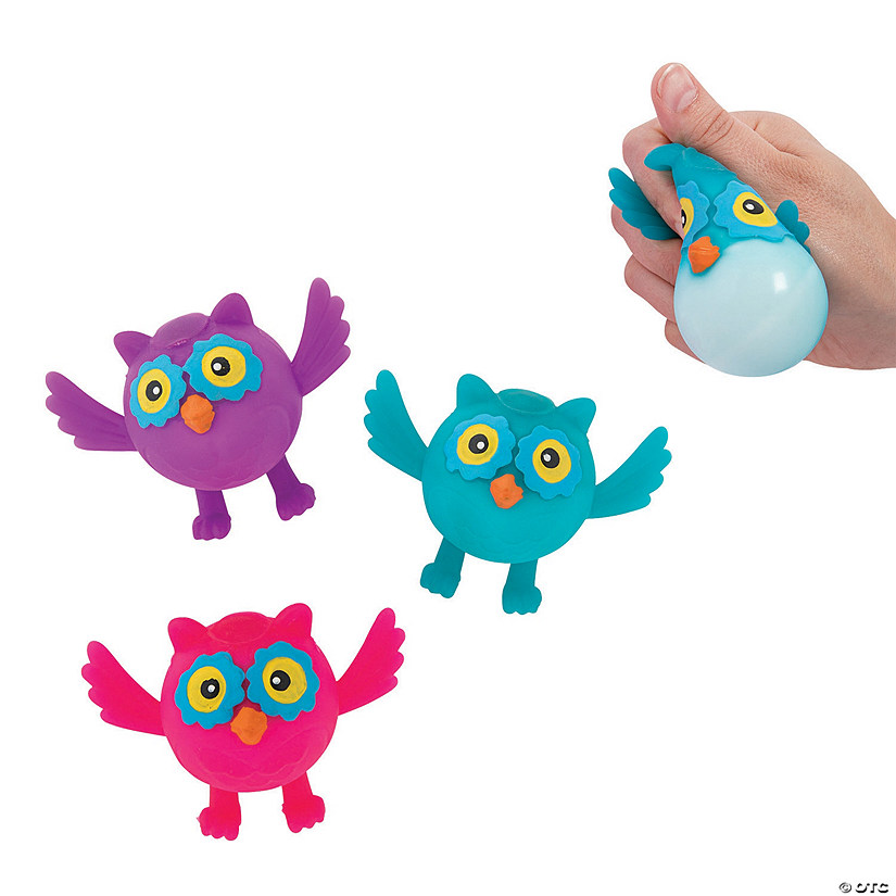 Squeeze-A-Dohz Owl Toys Image