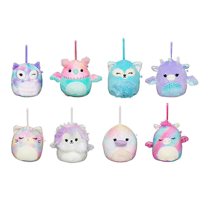 Squishmallow 4 Inch Plush Ornaments 8 Pack  Fantasy Image
