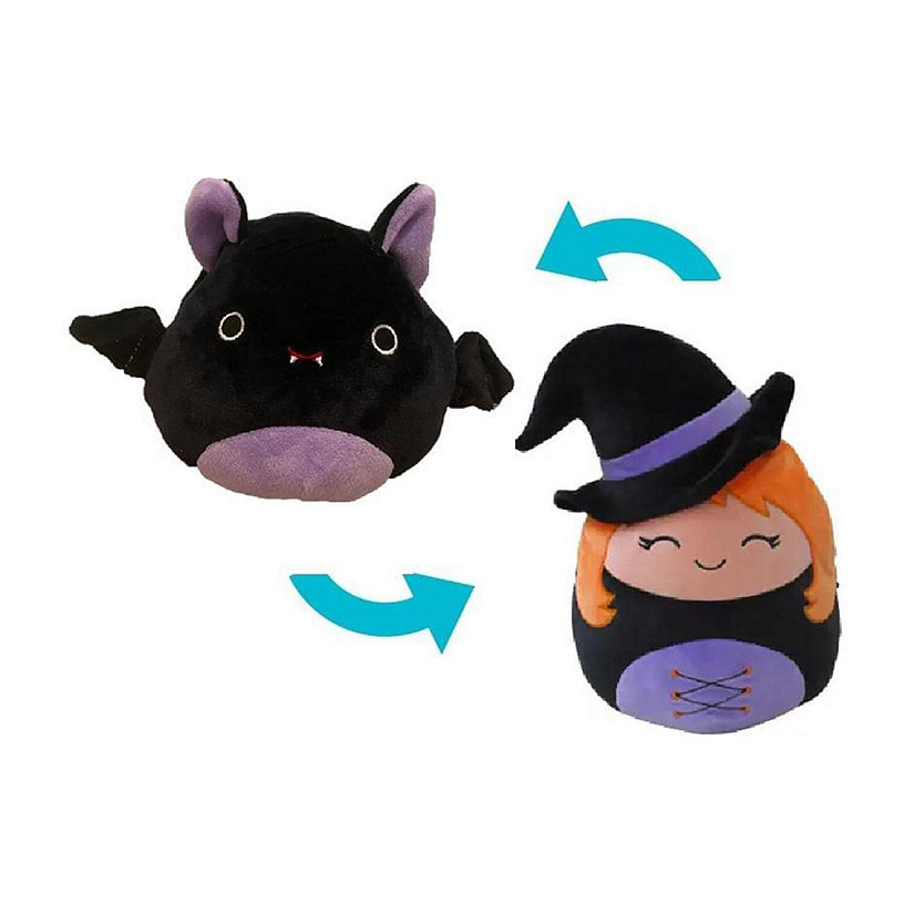 Squishmallow 9 Inch Flipmallow Halloween Plush Witch
